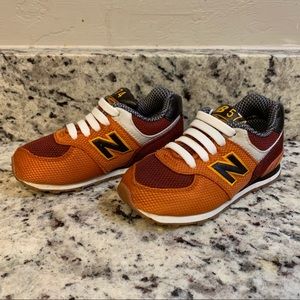 New Balance KL574 kid shoes— size 8